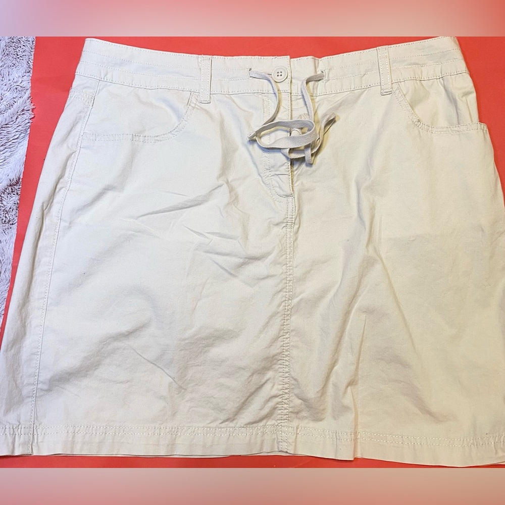 Kim Rogers Khaki‎ Skirt